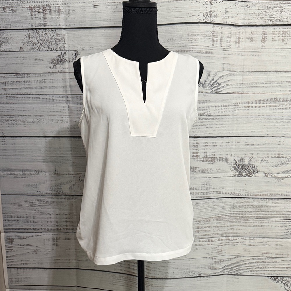 NIC+ZOE Classic White Tank Top